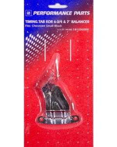 Proform Engine Timing Tab Chrome For Small Block Chevy using 6-3/4 or 7in. 