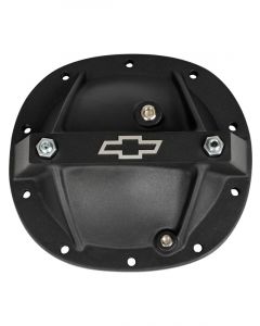 Proform Differential Cover Bowtie Emblem Model For GM 7.5 Aluminum Black