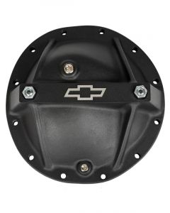 Proform Differential Cover Bowtie Emblem Model For GM 12 Bolt Car Alum Black 