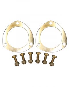 Proform Collector Gasket 3.5 in Diameter Hardware Included 3-Bolt Alumi