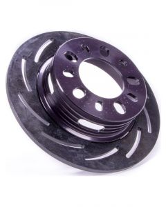 Strange Brake Rotor Rear Passenger Side Directional / Slotted 2 Piece