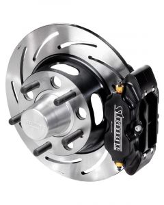 Strange Brake System Pro Series Front 4 Piston Caliper 11-1/4 in Slot