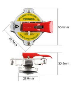 Tridon Radiator Cap Safety Lever