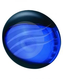 Hella Euroled Interior Lamp Blue 9-33V Black Housing 2.5M Lead