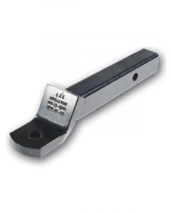 ARK Tow Ball Mount 280mm 3,500Kg 50mm X 50mm Black Powder Coat Bulk Pack