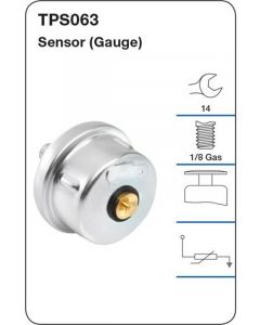 Tridon Oil Pressure Sensor Gauge