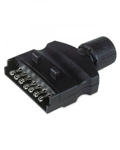 Hella 7 Pin Flat Trailer Plug Plastic Common All States