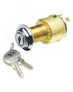 Cole Hersee Marine Ignition Switch H/D 10A Off/Ign/Ign Start Key