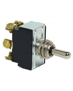 Cole Hersee Toggle Switch On/Off 12/24V 25Amp Spst 2 Screw Terminals