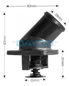 Dayco Thermostat Housing 88C