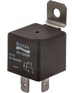 Britax Mini Relay 12V 40Amp N/O 4 Pin Resistor Type [ref Narva 68000]