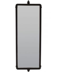 Britax Mirror Head Black West Coast Steel Hsg Flat Glass 418mm X 163mm
