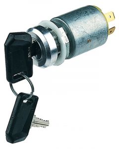 Hella Ignition Starter Switch 4 Pos Start Lockout Mechanism 22.5mm Dia