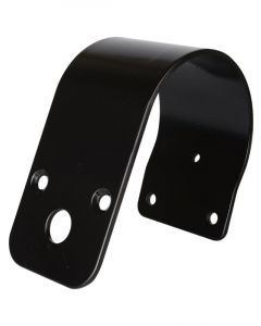 GME 76mm Black UHF Wrap Around Bull Bar Antenna Mounting Bracket 3mm