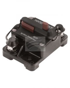 Jaylec Circuit Breaker 40Amp Manual Reset Type III Surface Mount 1/4"-28