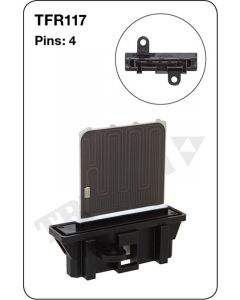 Tridon Heater Fan Resistor