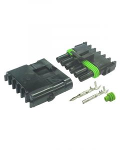 Delphi Connector Kit 6 Way W-Pack Includes Terminals And Seals Ewp-06K