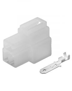 Jaylec QC Connector Housing Male 3 Way [ref Narva 56253] Pack 10