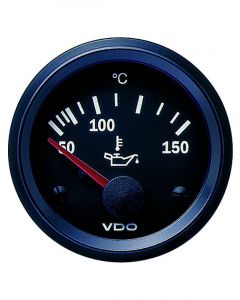VDO Oil Temp Gauge Electric 50 - 150C 12V Eg0050