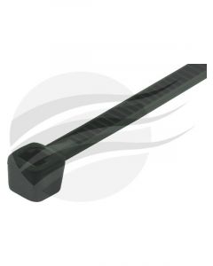 Jaylec Pack 100 Cable Tie 200mm X 3.6mm Black Uv & Heat Resistant Nylon