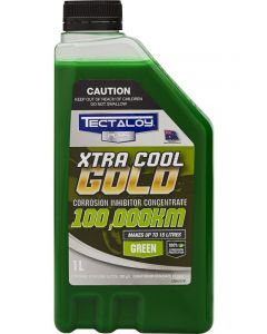 Tectaloy Xtra Cool Gold Coolant Concentrate Green 1L