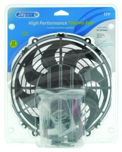 Jayair Fan 10" 12V Skew Blade Reversible 1416 M3/H