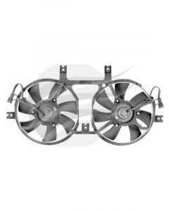 Jayair Fan L400 Wa Starwagon 6/94- Radiator & Condenser Assem. Mb958657
