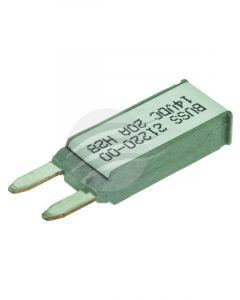 Bussmann Circuit Breaker 212 Series 20A Type II Mini Blade Plug In Mount