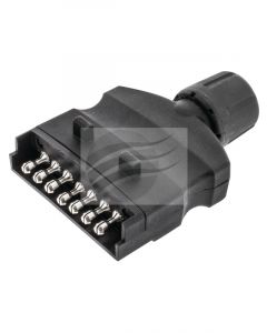 Utilux 7 Pin Flat Trailer Plug Plastic Common All States # H40904