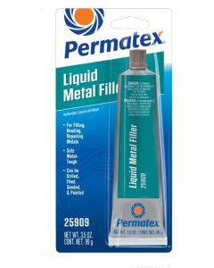 Permatex Liquid Metal Filler Carded 99G 25909