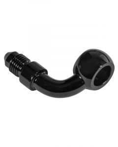 Proflow Black 12mm Banjo Brake Hose End 90 Degree To -03AN