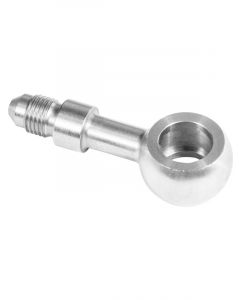 Proflow Chrome -03AN Straight Banjo Brake Hose End 10mm / 3/8