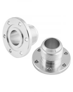 Proflow Water Pump Adapter, Aluminium, Natural, -16 AN Bolt-on, -16