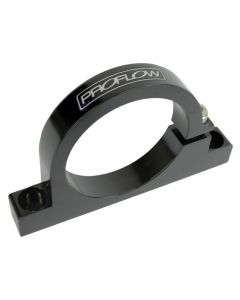 Proflow Fuel Filter Brackets, Single 50 mm hole, Aluminium, Blac