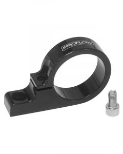 Proflow Fuel Filter Brackets, Single 31 mm hole, Aluminium, Blac