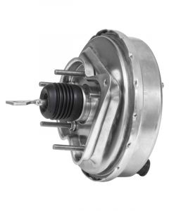 Proflow Power Brake Booster 9in. Single Diaphragm Chrome Ford Mus