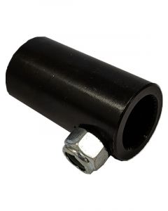 Proflow Steering Shaft Coupler Steel, 3/4in. -48 Spline To 3/4in.