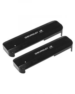 Proflow Ignition Coil Covers, LS, Fabricated Aluminium, Black Powde