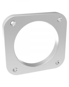 Proflow Throttle Body Adapter, Weld-on Flange, Billet Aluminium, Nat