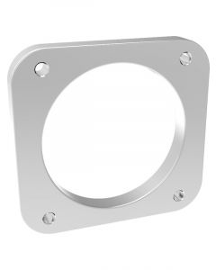 Proflow Throttle Body Adapter, Weld-on Flange, Billet Aluminium, Nat
