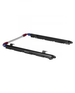 Proflow Fuel Rails Kit, Billet Aluminium, Black Anodised, Holden