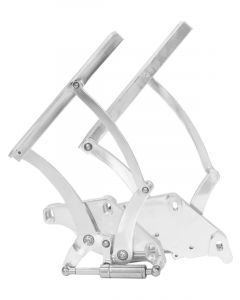 Proflow Bonnet Hinge Kit, Billet Aluminium Ford Mustang 71-73, Pol