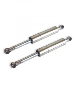 Proflow Replacement Gas Strut, Pair Hood Hinges, Billet Aluminium,