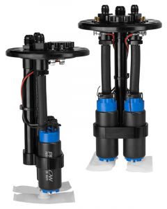 Proflow Fuel Pump Duel Mount In tank Billet Black, Carrier System B