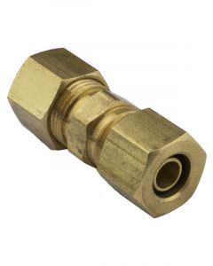 Proflow Fuel Line Connectors, Brass 3/8in. (10mm) To Fuel Line Con