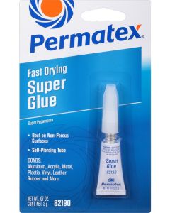 Permatex Fast Drying Super Glue Tube 2g