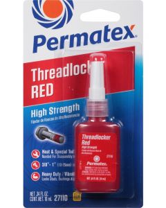 Permatex High Strength Threadlocker Red 10ml