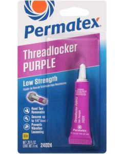 Permatex Low Strength Thread Locker Purple 6ml Px24024