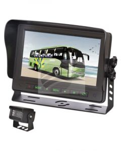 Gator 7" Commercial Grade Dash Mount Display Reverse Camera Kit 12/24V