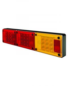 Hella Jumbo LED Triple Combo Lamp 12/24V Stop/Tail/Indicator 2M Lead